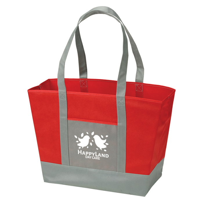 Custom Lake Powell Non-Woven Nautical Totes
