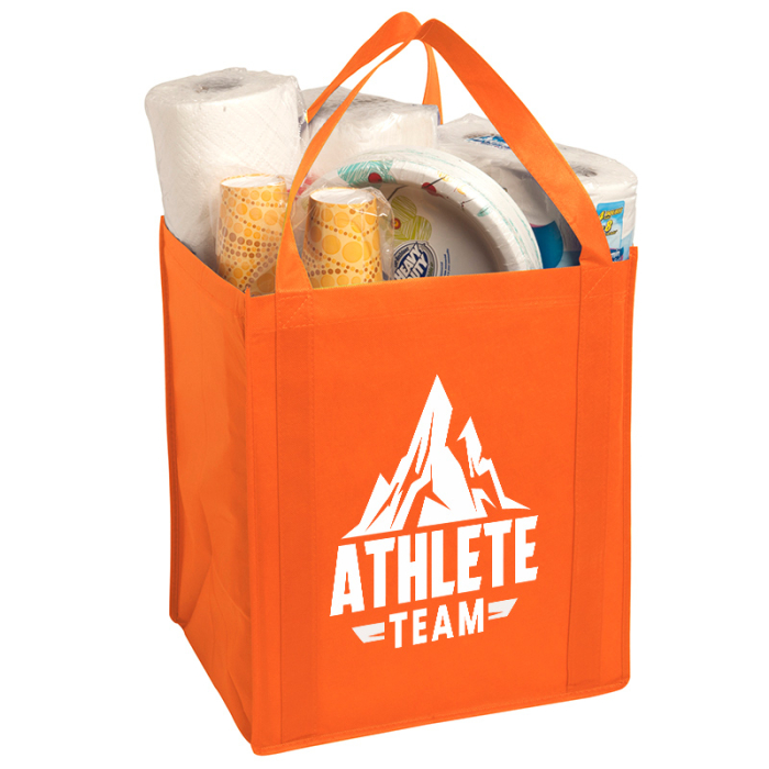 Custom Large Non-Woven Grocery Totes