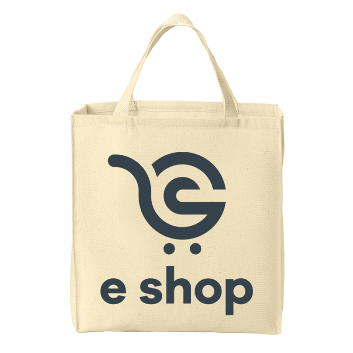 Customized Port Authority® Ideal Twill Grocery Totes