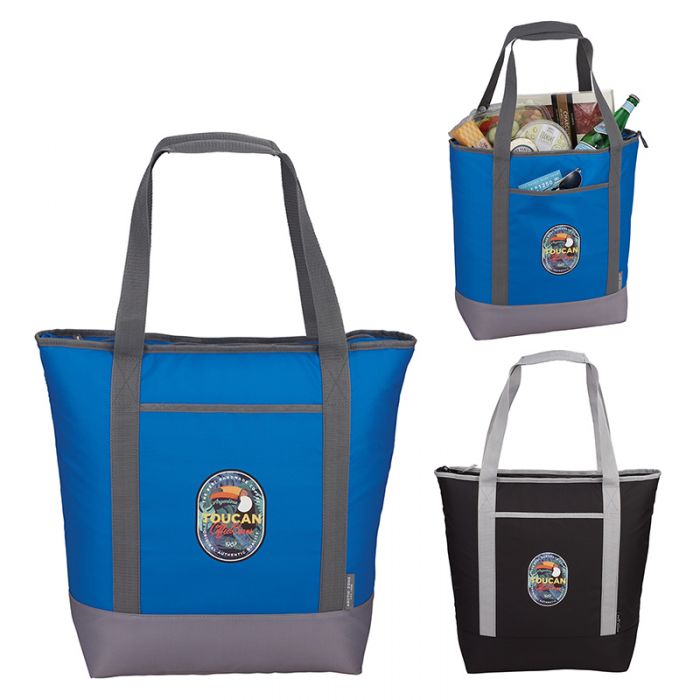 Custom Imprinted Arctic Zone® 48 Can Shopper Tote Bags