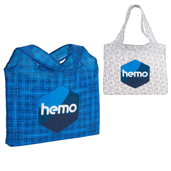 Custom Imprinted Briarwood Packable Shopper Tote Bags