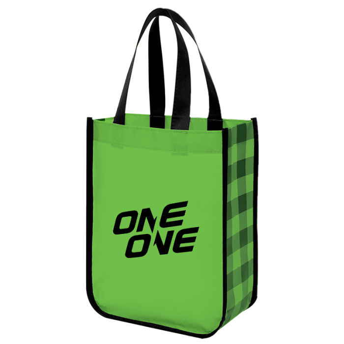 Custom Printed Northwoods Lola Laminated Non-Woven Tote Bags