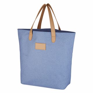 Heathered Polycanvas Tote Bags