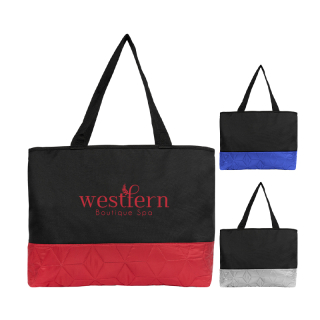 Custom Printed Heritage Quilted Tote Bags