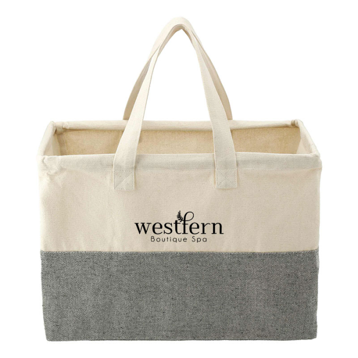 Custom Recycled Cotton Utility Totes