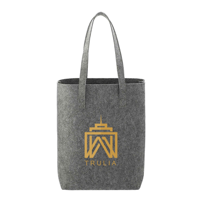 Custom Recycled Felt Shopper Totes