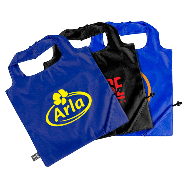 Custom Riptide rPET Foldable Tote Bags