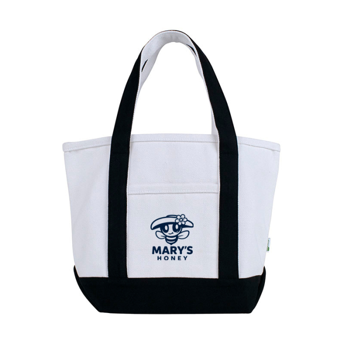 Custom Roan Mini 24 Oz Recycled Canvas Totes