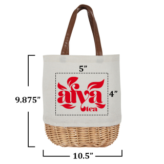 Petrillo Basket Tote Bags