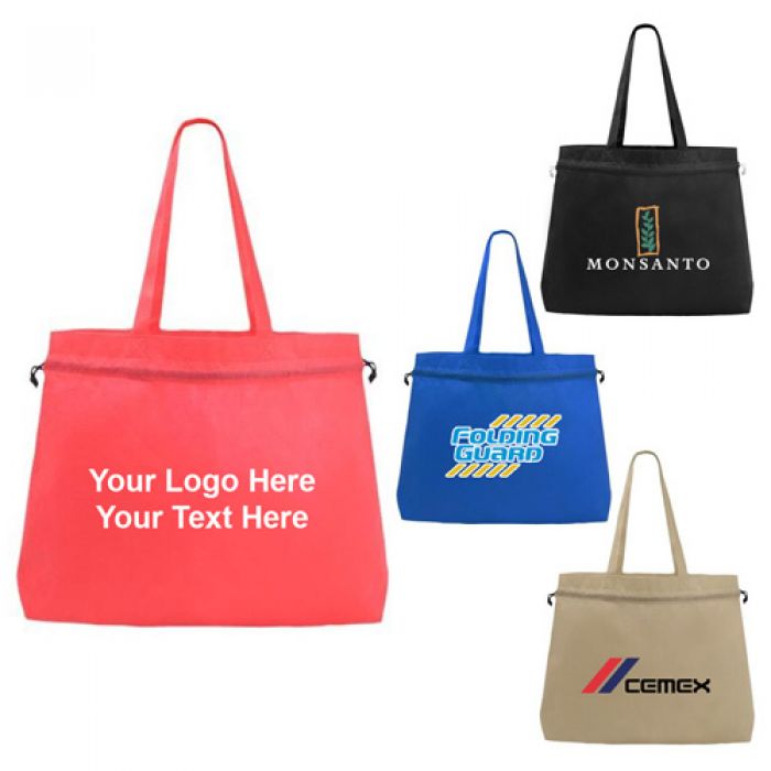 Promotional Poly Pro Cinch Tote Bags