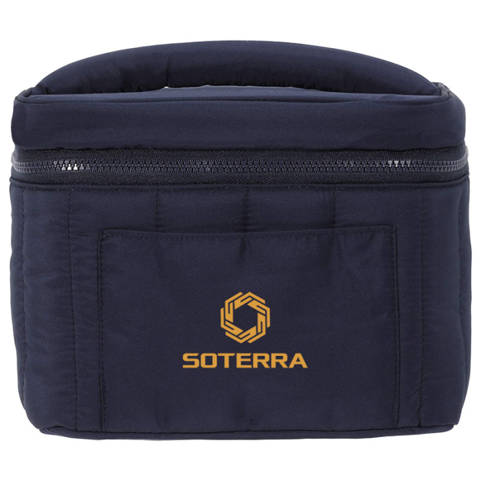 Custom Printed Puffer Recycled 9 Can Lunch Coolers