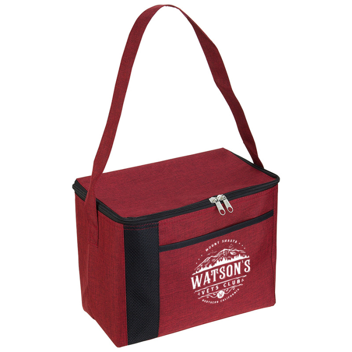 Customized Greystone Polycanvas Square Cooler Bags