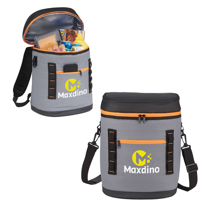 Customized Polaris 20-Can RPET Cooler Backpacks