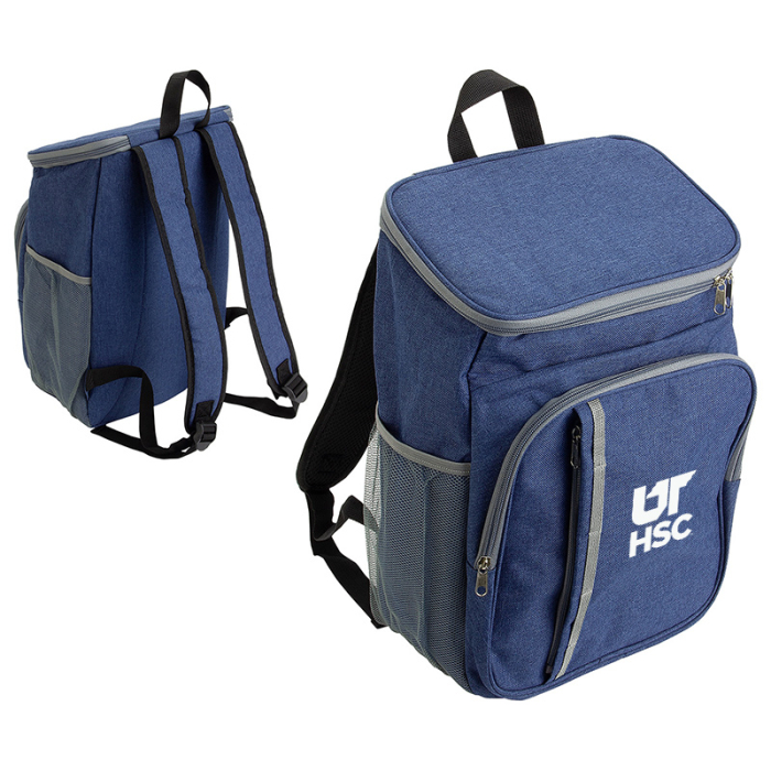 Customized Woodland Polycanvas Cooler Backpacks