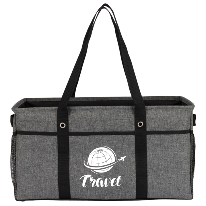 Imprinted Optimum-VI Utility Trunk Organizer Totes