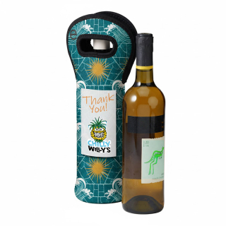 Sublimated Neoprene Wine Holders