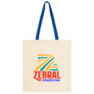 Eco Friendly Canvas Tote Bags with Contrast Handles Eco Friendly Canvas Tote Bags with Contrast Handles
