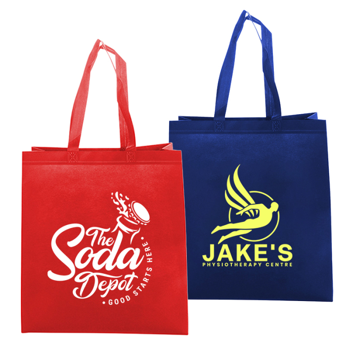 Customized Freeport 80GSM Recycled Non-Woven Polypropylene Heat-Sealed Totes