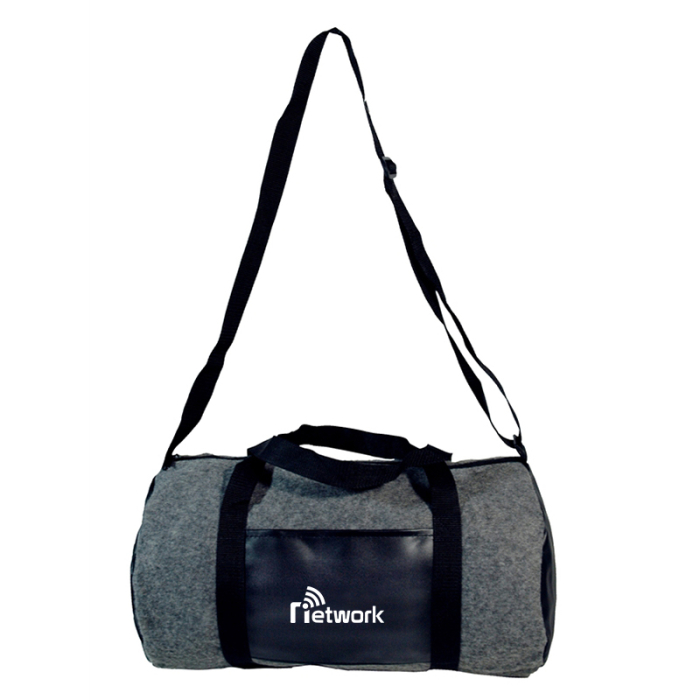 Customized Heavy Velvet Barrel Bags