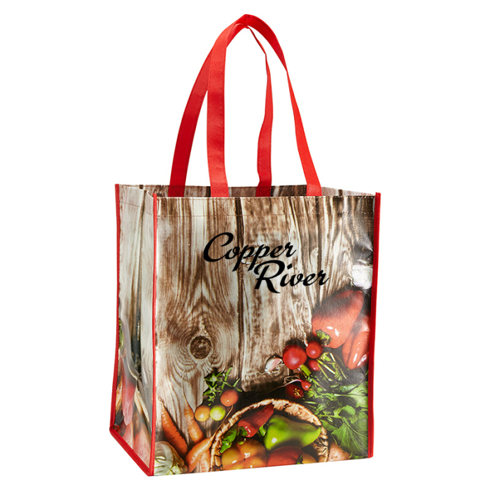 Customized Laminated Grocery Totes