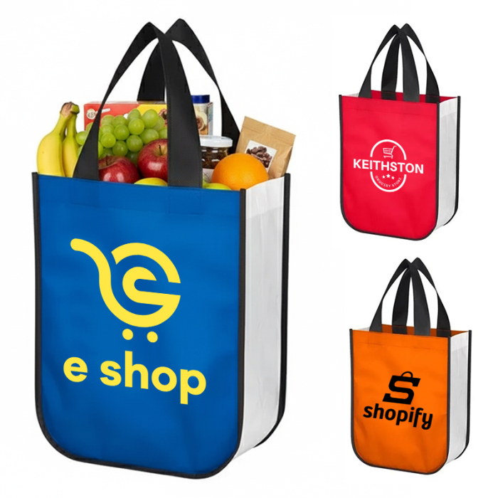 Customized Lola Laminated Non-Woven Tote Bags