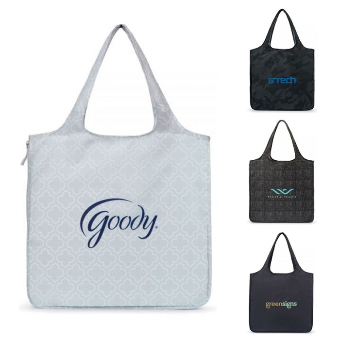Customized Riley Medium Patterned Tote Bags