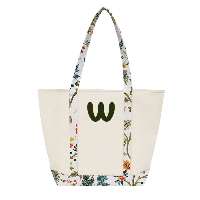 Customized Sublime Series Recycled Poly Canvas Starboard Tote Bags