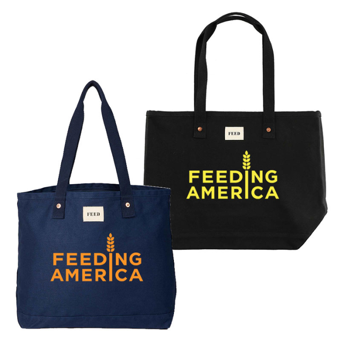 Feed Customized Organic Cotton Weekend Totes