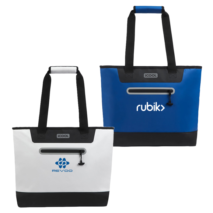 iCOOL® Custom Printed Vail 30-Can Cooler Tote Bags