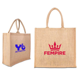 Arlo Jute Tote Bags