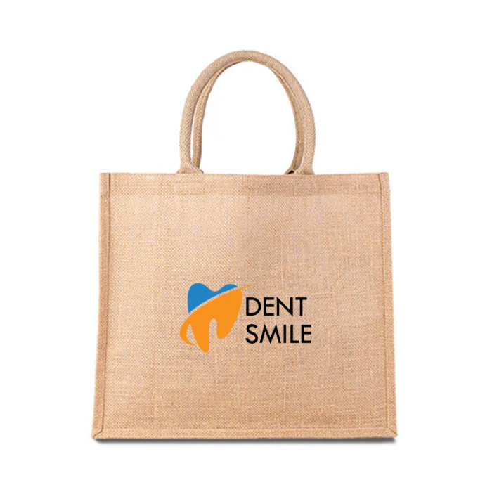 Imprinted Arlo Jute Tote Bags