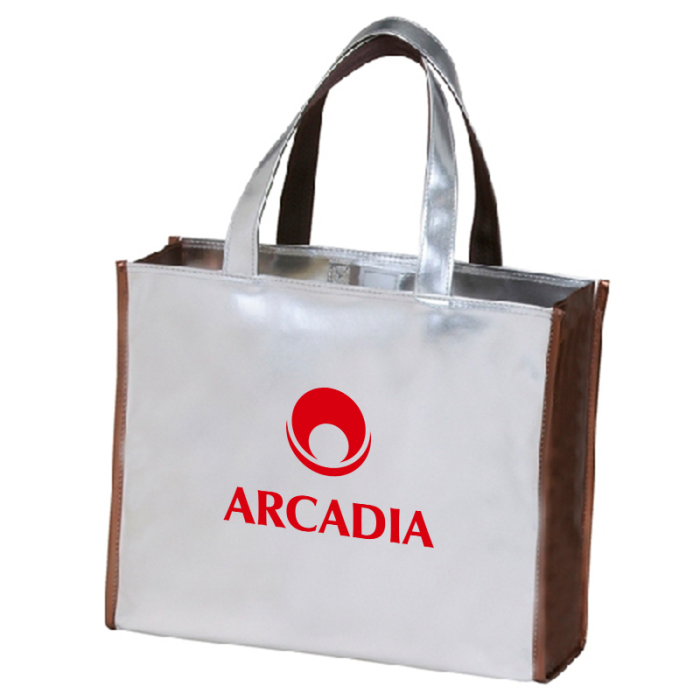 Imprinted Brilliant Shopper Totes