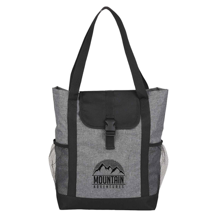 Imprinted Buckle 11 Inch Tablet Totes