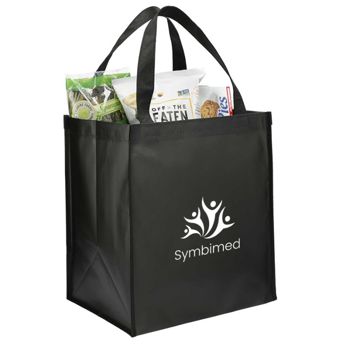 Imprinted Double Laminated Wipeable Grocery Totes