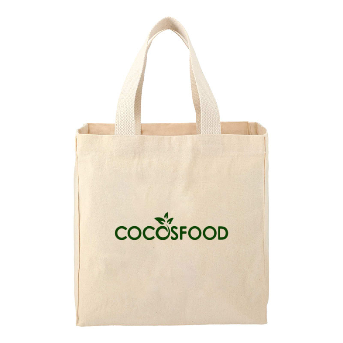 Imprinted Essential 8 Oz Cotton Grocery Totes
