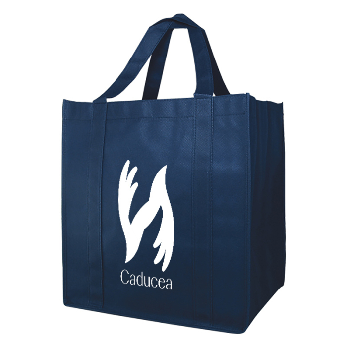 Imprinted Non-Woven 13x15x10 Inch Shopping Tote Bags