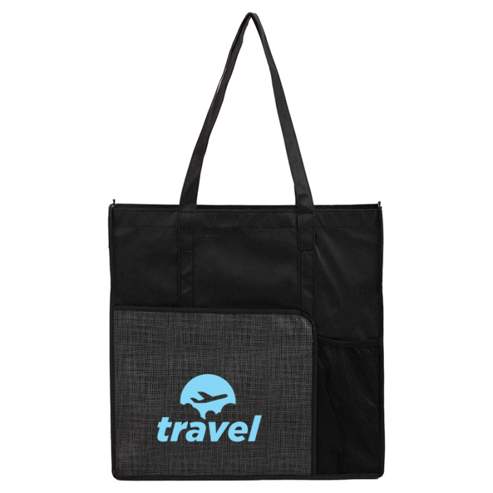 Imprinted Radius Recycled Non-Woven Totes