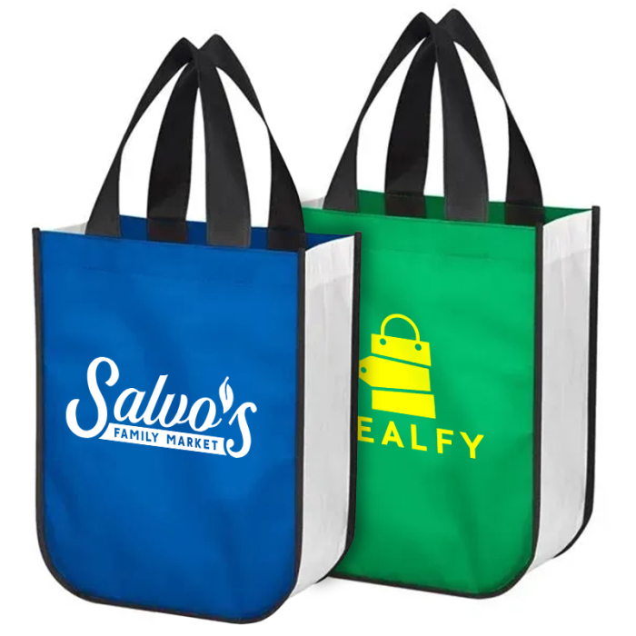 Imprinted Waterproof Lola Laminated Tote Bags