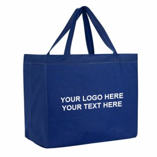 Logo Heat Sealed Non-Woven Grande Tote Bags