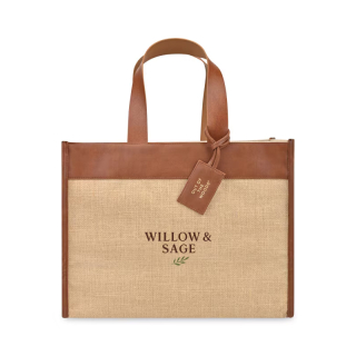 Out of the Woods® Jute Trim Box Totes