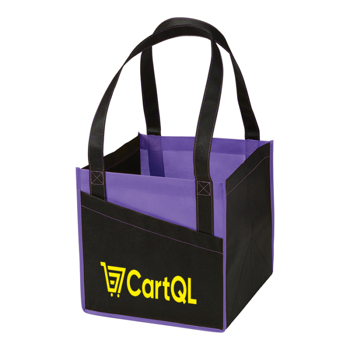 Personalized Cube Non-Woven Utility Totes