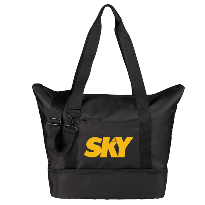 Personalized Daybreak Recycled Travel Totes