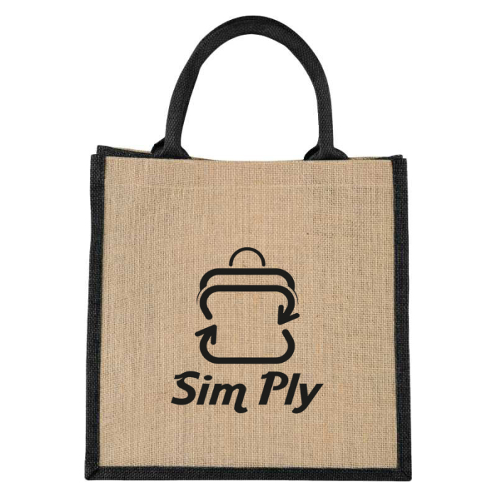 Personalized Medium Jute Gift Totes