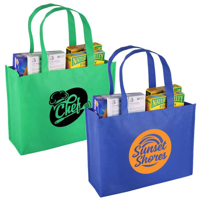 Personalized RPET Non-Woven Shopping Totes