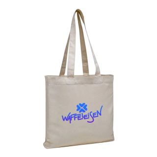 V Natural Organic Gusseted Tote Bags