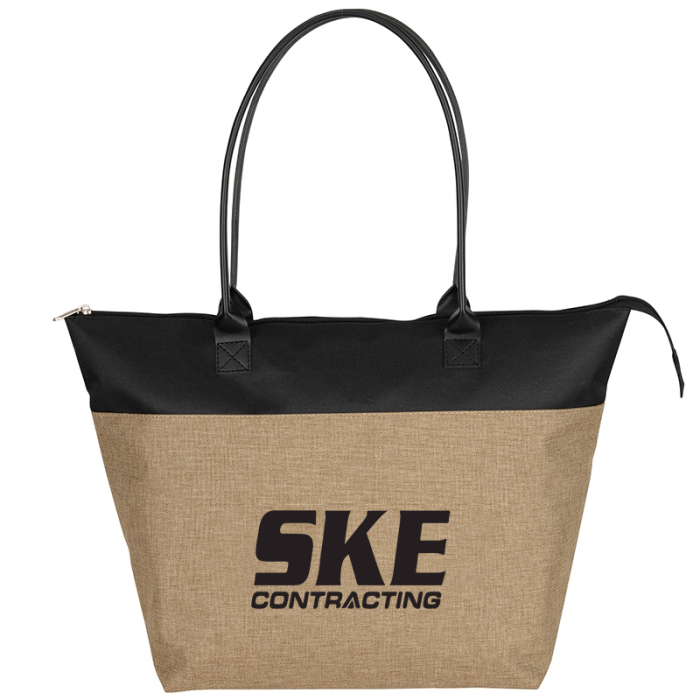 Promotional Abigail Two-Tone Tote Bags