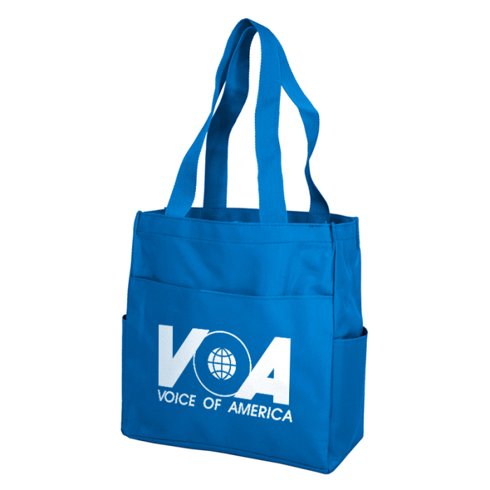 Custom New Multi Pockets Shopper Tote Bags