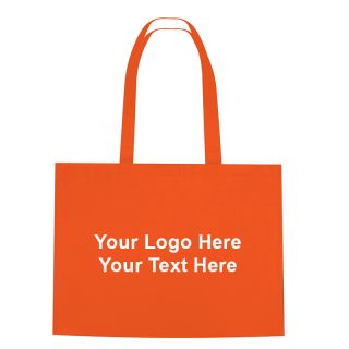 Non-Woven Shopper Tote Bags with Velcro Closure