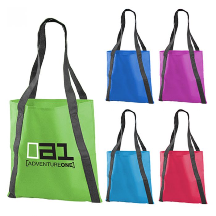 Customized Pinnacle 15 Inch Non Woven Tote Bags