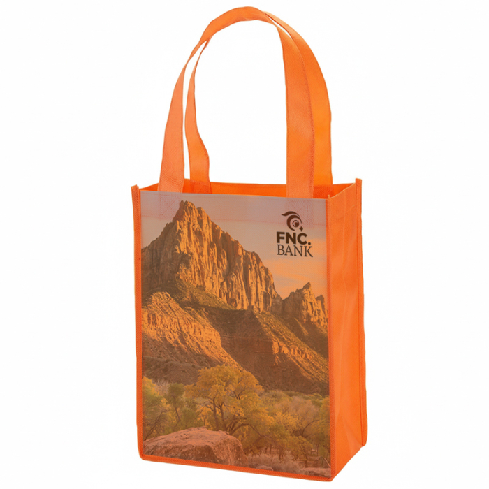 Promotional Payson Sublimated Non-Woven Mini Totes